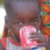 Herero Boy drinking Coca Cola, Namibia, March 2011