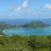 Une vue de l'île de Praslin