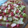 Crumble rhubarbe