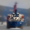 Cargo sur le Bosphore