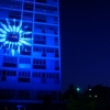Nuit bleue, pacifique, fleur bleue même...