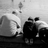 Aujourd'hui, au parc avec Papy