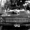 la voiture des jeunes mariés