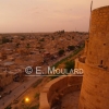 Le fort de Jaisalmer au coucher du soleil