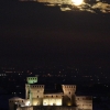 La lune et le chateau
