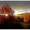 Couché de soleil sur la Vallée