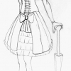 Gothic Lolita Croquis