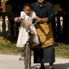 Lilibeth et son grand-père, aux Tonga