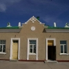 Petite gare en Mongolie