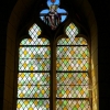 Vitrail, église de Crissay-sur-Manse