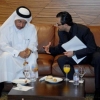 Arash Derambarsh et S.E. le Ministre d'Etat du...