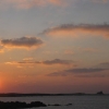 Nuages orangés