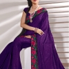 Sari Indien Violet 1