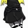Goth et blonde