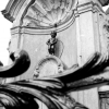 A Bruxelles, toisé du regard par le petit Julien.