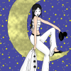 pierrot dans la lune