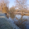 L'Indre en temps de gel