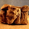 Sculpture d'un Aurochs trouvée sur le site...