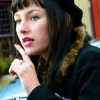 Girl with hat