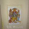 Idols on the walls - Hindu