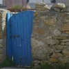 La porte bleue