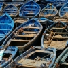 Les barques bleues d'Essaouira